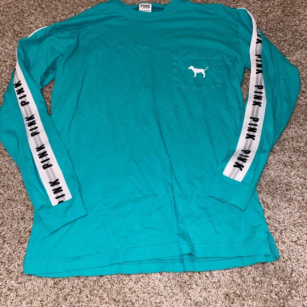 PINK turquoise long sleeve - Picture 11 of 15